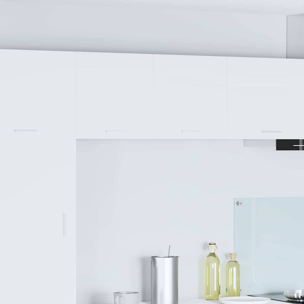 Hanging Cabinet with Shelf Riga 2 pcs White 40 x 31 x 40 cm